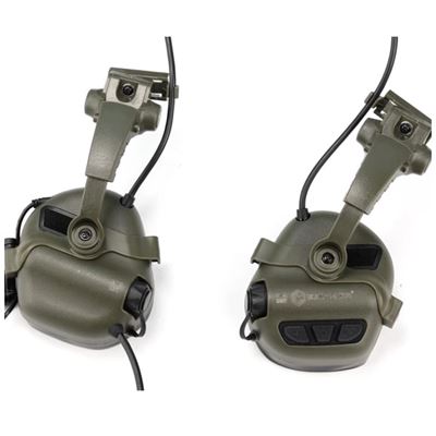 M16A ARC helmet adapter for headphones PLUS FOLIAGE GREEN