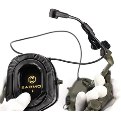 M16A ARC helmet adapter for headphones PLUS FOLIAGE GREEN