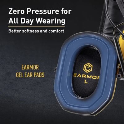 M300X Electronic Hearing Protector BLACK EARMOR M300X-BK 9