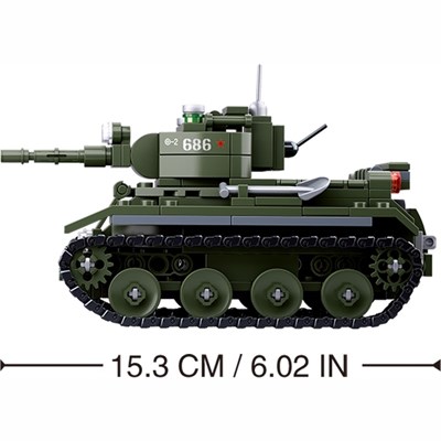 Toy ALLIED LIGHT CAVALRY TANK