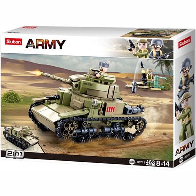 Toy MEDIUM ITALIAN TANK 2in1