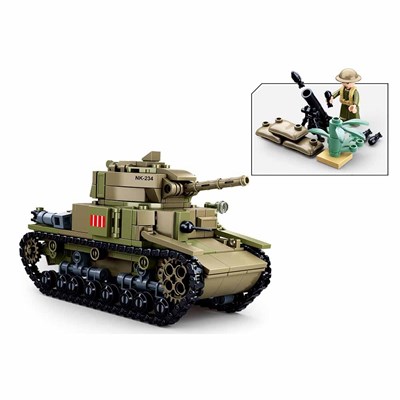 Toy MEDIUM ITALIAN TANK 2in1