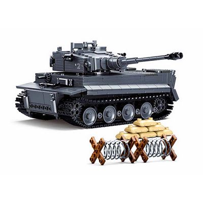 Building kit PANZERKMPFWAGEN VI TIGER TANK RC Sluban M38-B0851 5