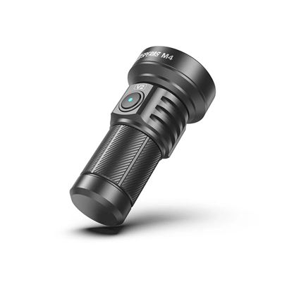 Flashlight M4 MINI V2 rechargeable, multifunctional, 2000 lumens, 700 meters, IP68