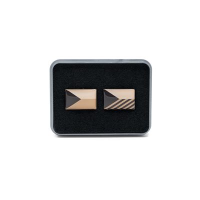 Set of flag badges CZECH REPUBLIC COMBAT DESERT