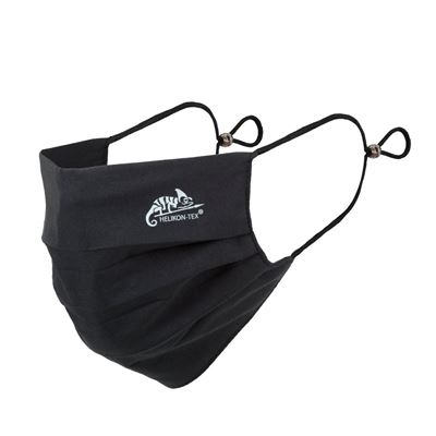 REUSABLE FACE MASK SILVER IONS BLACK