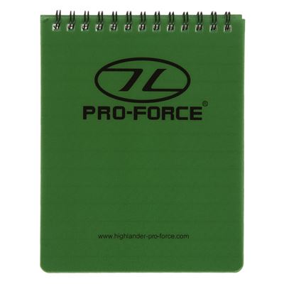 Waterproof Notebook 15x12cm