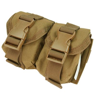 Double Frag Grenade Pouch COYOTE BROWN