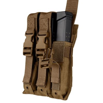 Pouch MOLLE Triple Magazine MP5 COYOTE BROWN