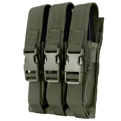 Pouch MOLLE Triple Magazine MP5 RANGER GREEN