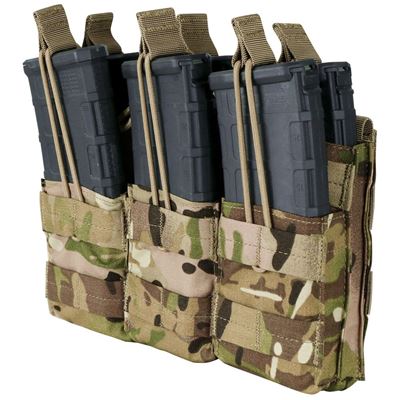 Triple Stacker Open-Top 6xM4/6xM16 Mag MOLLE Pouch MUTLICAM®