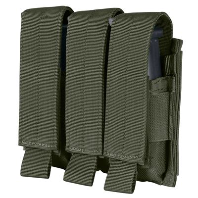 Triple Pistol Mag MOLLE Pouch RANGER GREEN