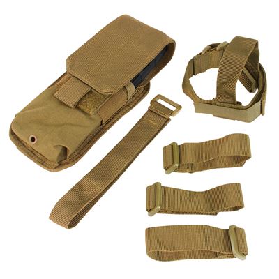M4 Buttstock Mag Pouch MOLLE COYOTE BROWN