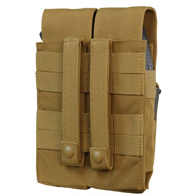 Double AK Kangaroo Mag Pouch COYOTE BROWN