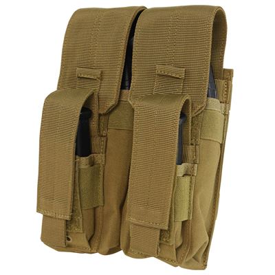 Double AK Kangaroo Mag Pouch COYOTE BROWN