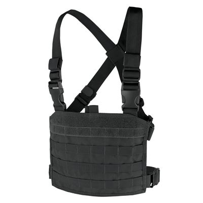 Tactical Vests MOLLE CHEST RIGG PANEL BLACK
