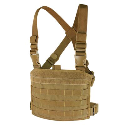 Tactical Vests MOLLE CHEST RIGG PANEL COYOTE BROWN