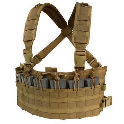 Tactical Vest RAPID ASSAULT CHEST RIG COYOTE BROWN