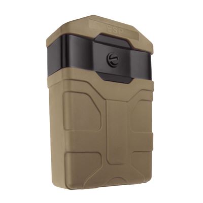 Rotating magazine holster for AR15 / M4 / M16 KHAKI