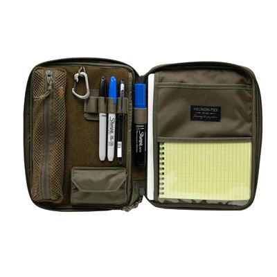 A5 Notebook Cover OLIVE GREEN Helikon-Tex® MO-NBC-CD-02 2