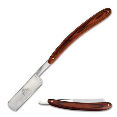 BROWN WOOD razor  MU-1014W 2