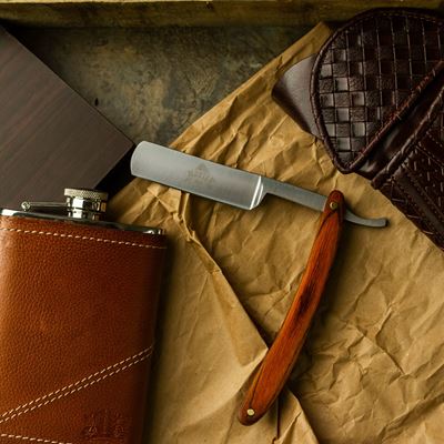 BROWN WOOD razor  MU-1014W 5