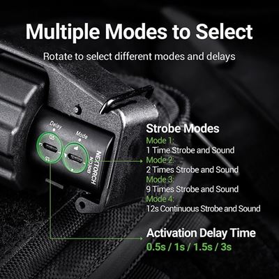 Tactical training flash grenade 11,000 lumens – 130 decibels