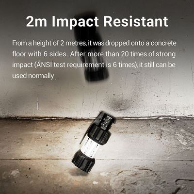 Tactical training flash grenade 11,000 lumens – 130 decibels