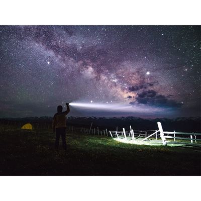Flashlight THUNDER 6in1 1000 lumens