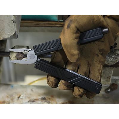 GEMINI multifunctional pliers with electric screwdriver BLACK