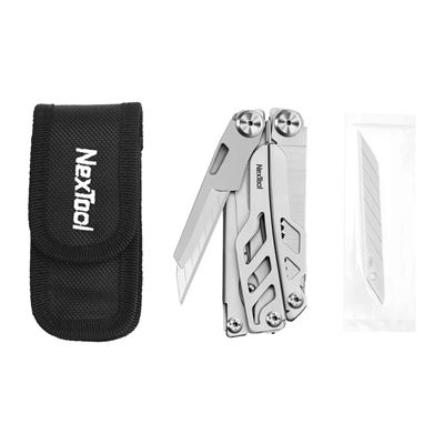 FLAGSHIP PRO Multi Tool  with replaceable blade SILVER