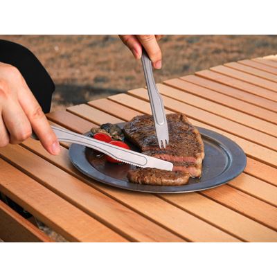 Multifunctional Titanium Tongs