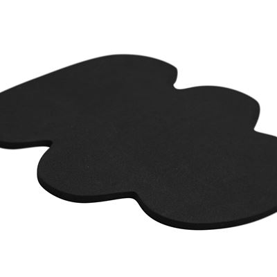 Elbow/Knee Protective Pad Inserts BLACK NEOPREN