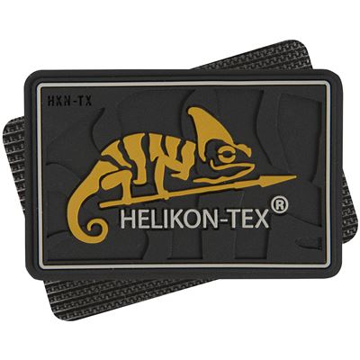 Plastic 3D patch HELIKON-TEX BLACK
