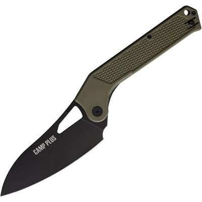 Folding Knife CAMP PLUS EDC GREEN TC