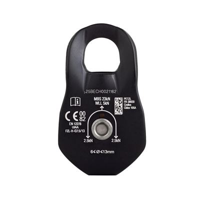 Multi-purpose FIXE Pulley BLACK PETZL P006AA01 2