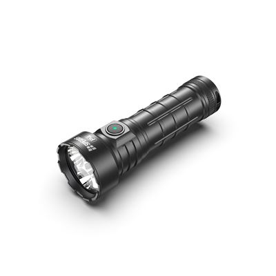 Flashlight P4 rechargeable, multifunctional, 4000 lumens, 288 meters, IP68