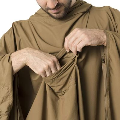 Poncho SWAGMAN SCARF COYOTE