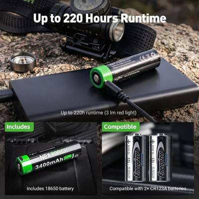 Rechargeable head torch HISTAR NEXTORCH PS520378 9