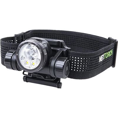 Rechargeable helmet mounted head torch HISTAR