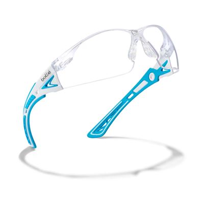 Glasses protective RUSH+ SMALL clear BLUE