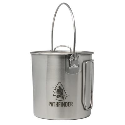 Stainless Steel Bush Pot 950 ml