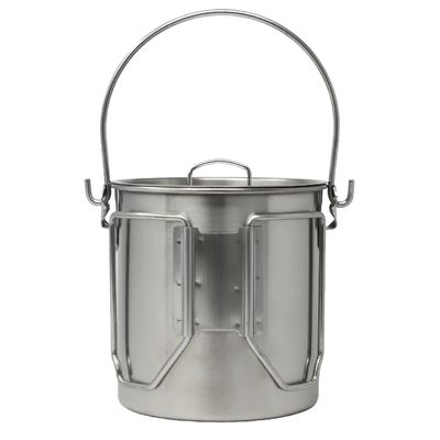 Stainless Steel Bush Pot 950 ml