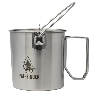 Stainless Steel Bush Pot 950 ml