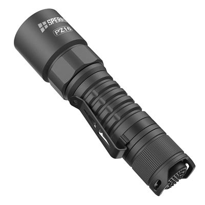 Flashlight PZ16 ZOOM rechargeable, 2400 lumens, 726 meters, IP65 BLACK SPERAS PZ16-SP 6