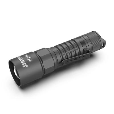 Flashlight PZ16 ZOOM rechargeable, 2400 lumens, 726 meters, IP65 BLACK SPERAS PZ16-SP 3