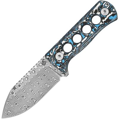CANARY Knife Blade DAMASCUS steel