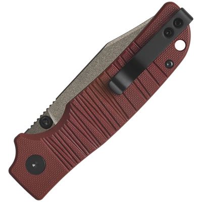 Folding Knife KALI Champagne Fine Edge RED