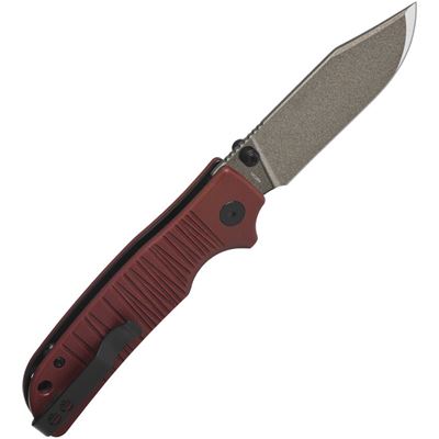 Folding Knife KALI Champagne Fine Edge RED