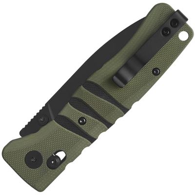 Folding Knife RIPLEY GLYDE Fine Edge GREEN